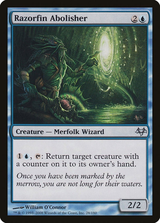 Image for Razorfin Abolisher (28) - Magic: The Gathering