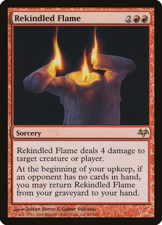 Image for Rekindled Flame (61) - Magic: The Gathering