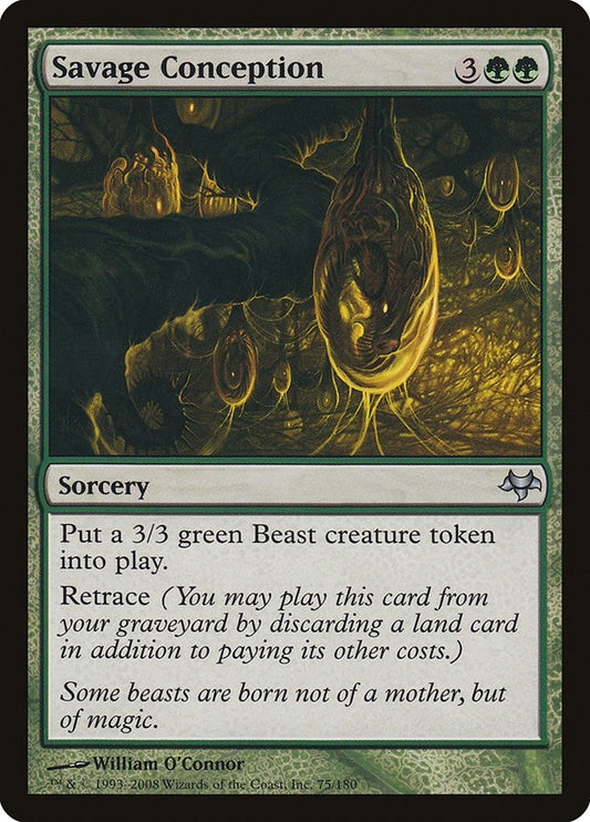 Image for Savage Conception (75) - Magic: The Gathering