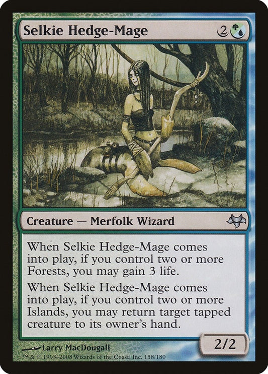 Image for Selkie Hedge-Mage (158) - Magic: The Gathering