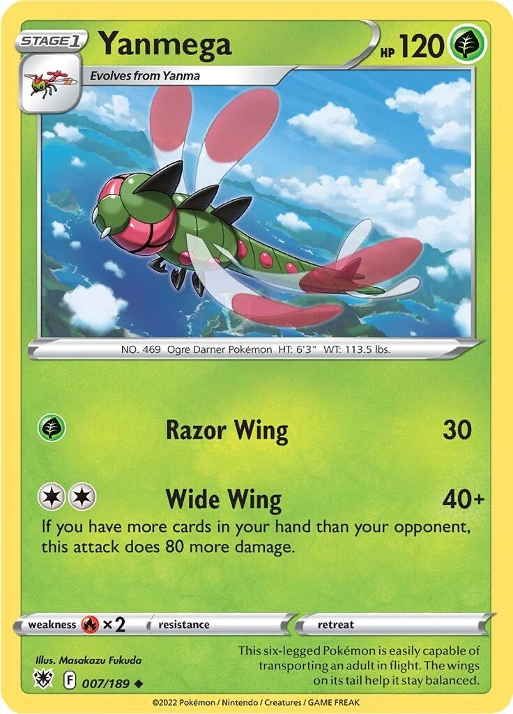 Image for Yanmega (007/189) - Pokemon