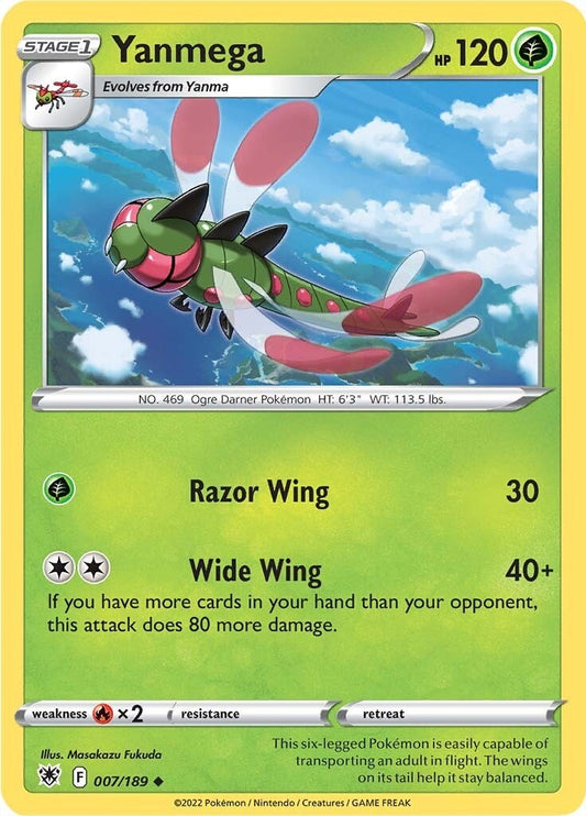 Image for Yanmega (007/189) - Pokemon