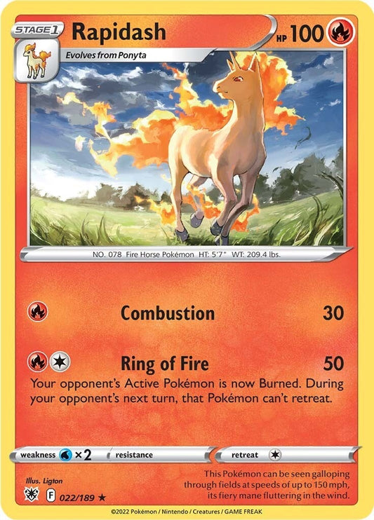 Image for Rapidash (022/189) - Pokemon