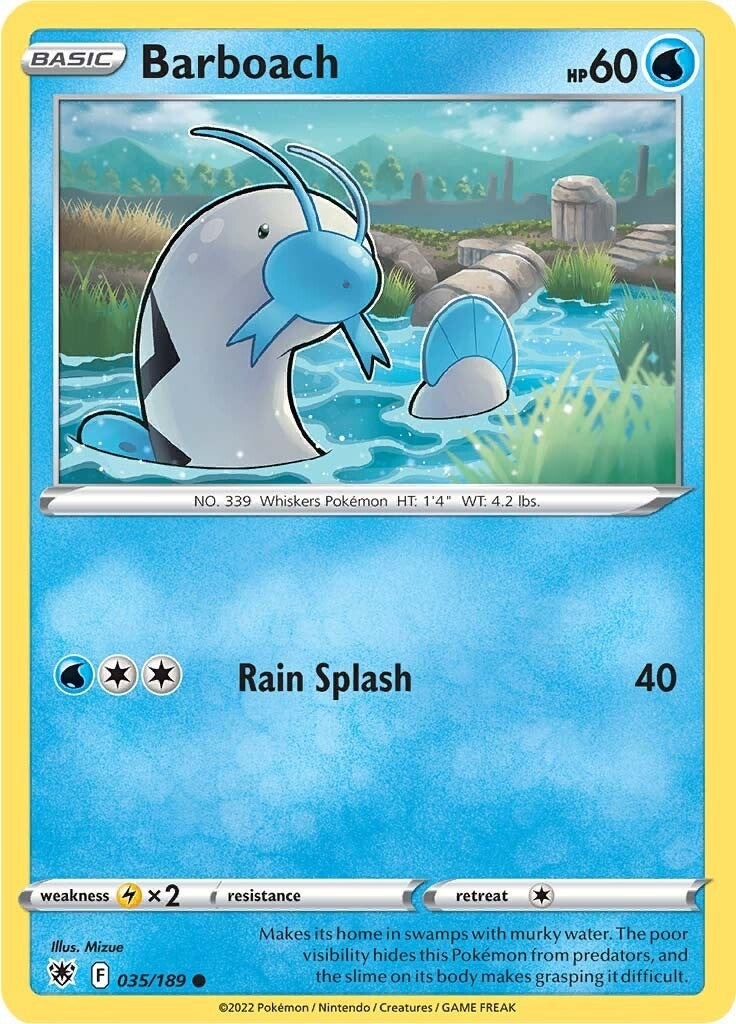 Image for Barboach (035/189) - Pokemon