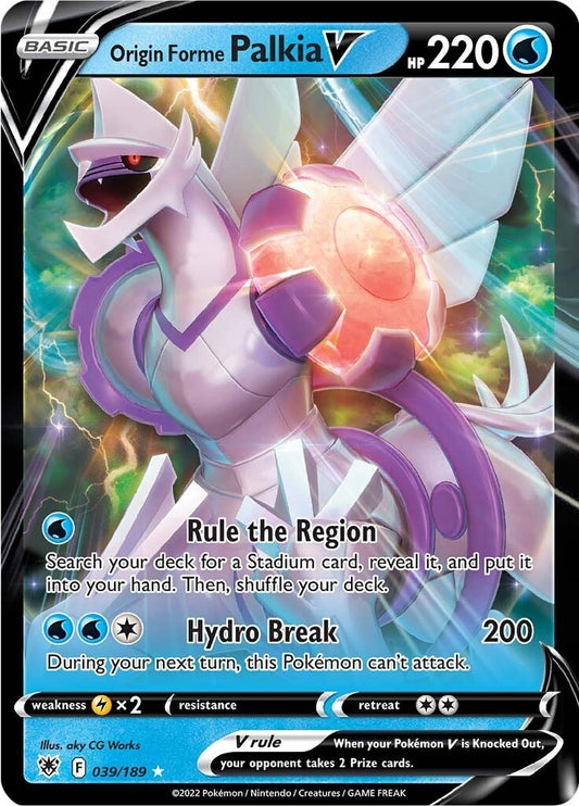Image for Origin Forme Palkia V (039/189) - Pokemon
