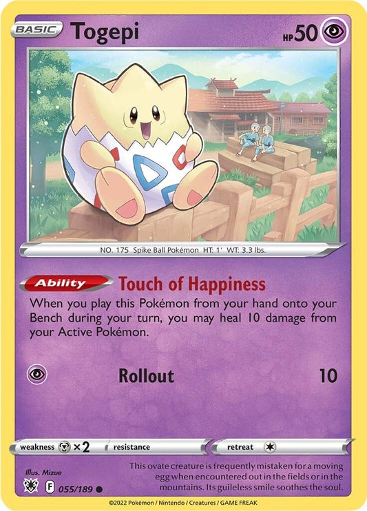 Image for Togepi (055/189) - Pokemon