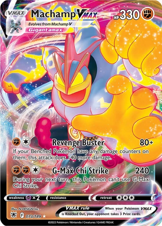 Image for Machamp VMAX (073/189) - Pokemon