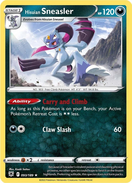 Image for Hisuian Sneasler (093/189) - Pokemon