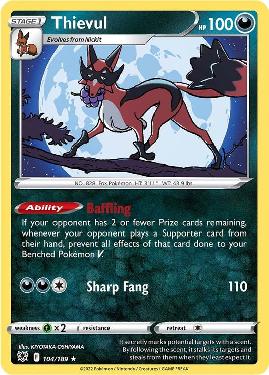 Image for Thievul (104/189) - Pokemon