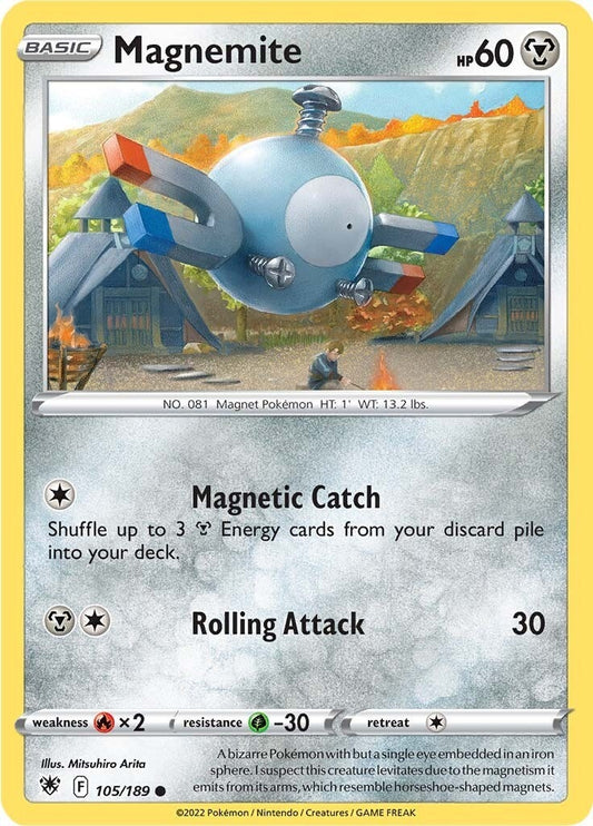 Image for Magnemite (105/189) - Pokemon