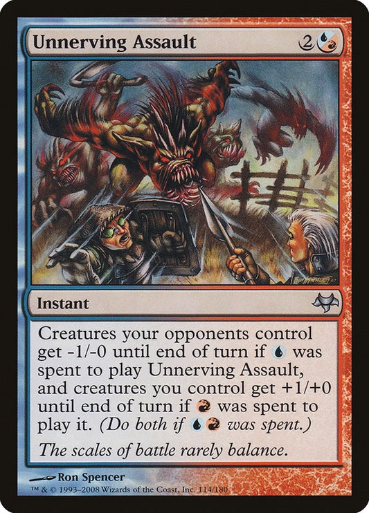 Image for Unnerving Assault (114) - Magic: The Gathering