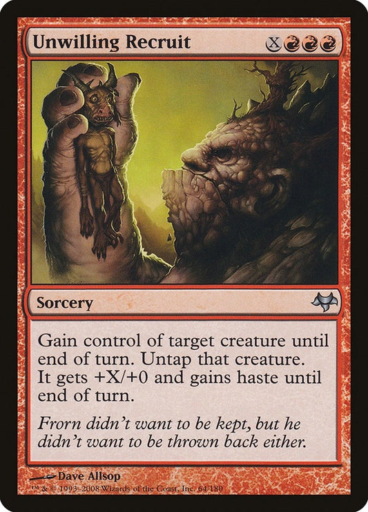 Image for Unwilling Recruit (64) - Magic: The Gathering