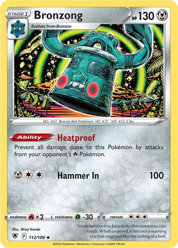 Image for Bronzong (112/189) - Pokemon