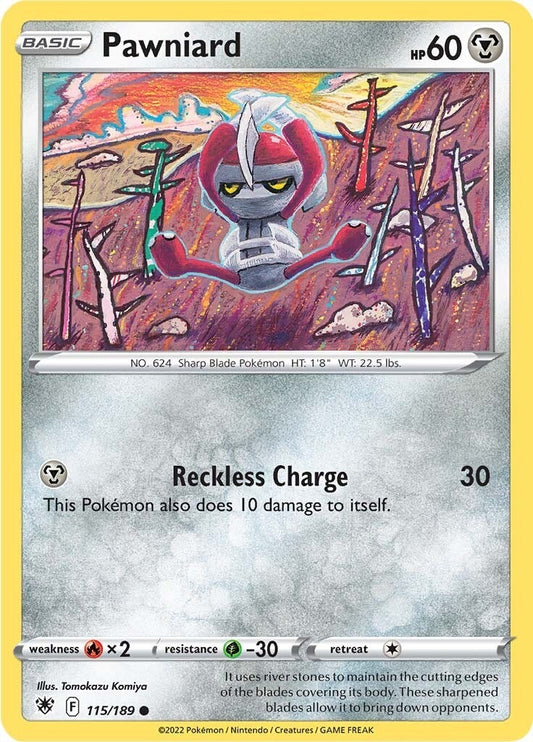 Image for Pawniard (115/189) - Pokemon