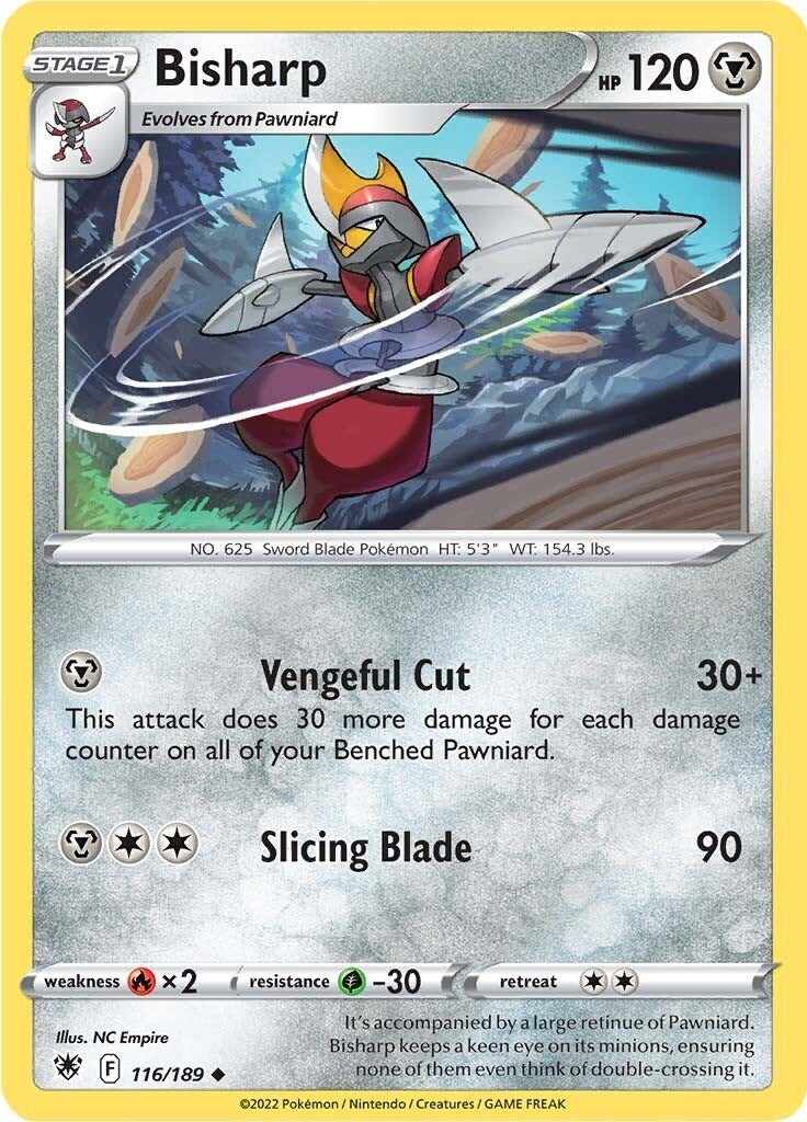 Image for Bisharp (116/189) - Pokemon