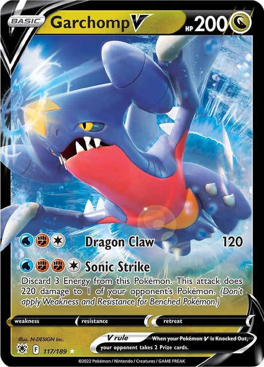 Image for Garchomp V (117/189) - Pokemon