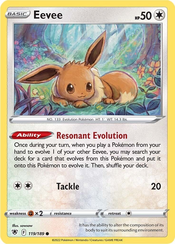 Image for Eevee (119/189) - Pokemon