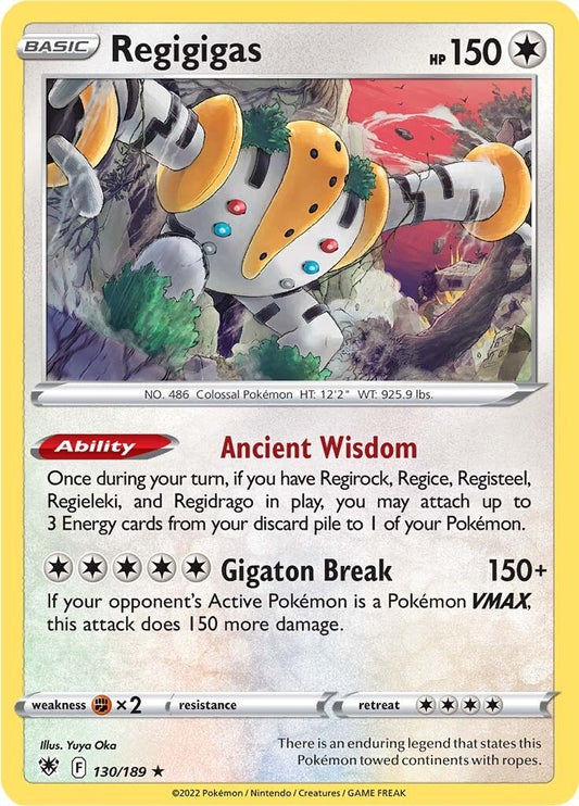 Image for Regigigas (130/189) - Pokemon
