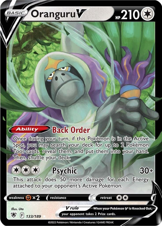 Image for Oranguru V (133/189) - Pokemon