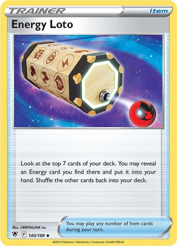 Image for Energy Loto (140/189) - Pokemon