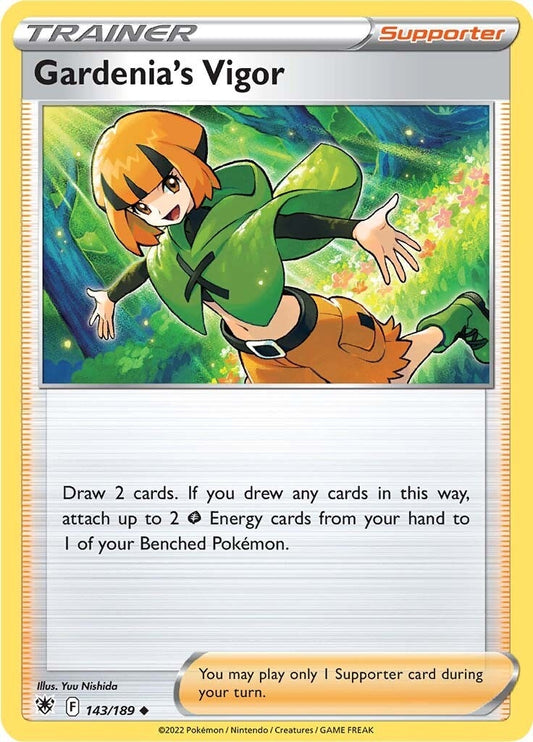 Image for Gardenia's Vigor (143/189) - Pokemon