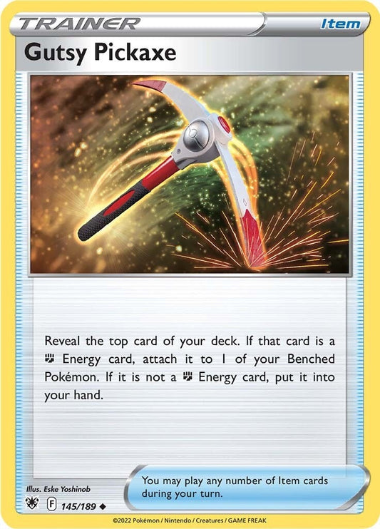 Image for Gutsy Pickaxe (145/189) - Pokemon