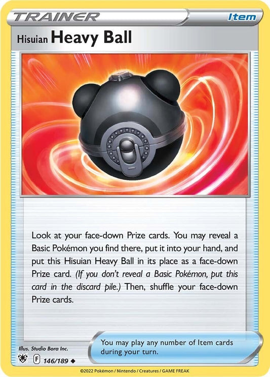 Image for Hisuian Heavy Ball (146/189) - Pokemon