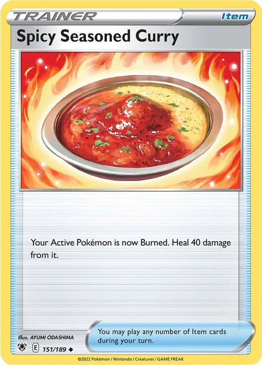 Image for Spicy Seasoned Curry (151/189) - Pokemon
