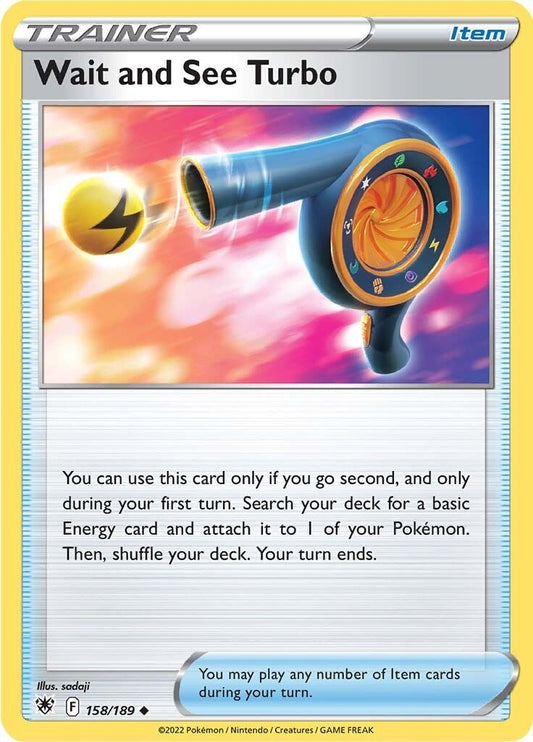 Image for Wait and See Turbo (158/189) - Pokemon