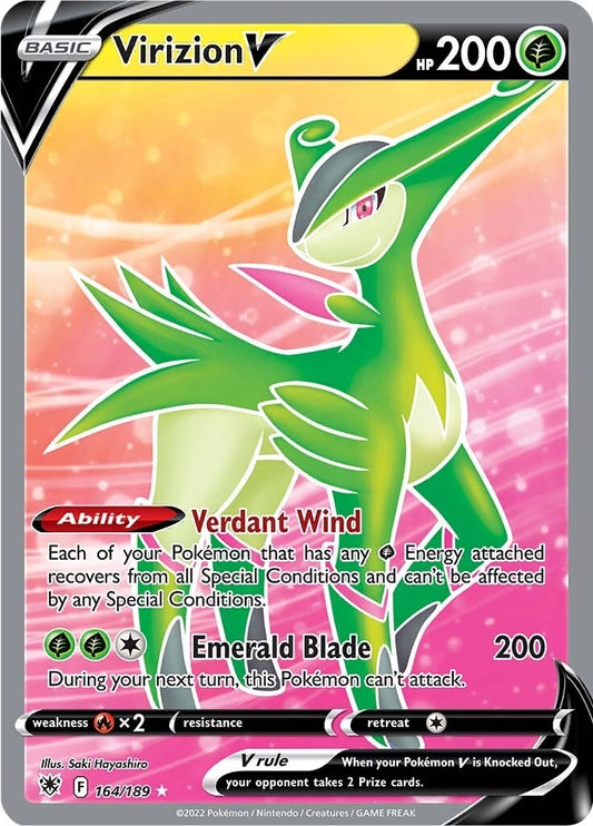 Image for Virizion V (Full Art) (164/189) - Pokemon
