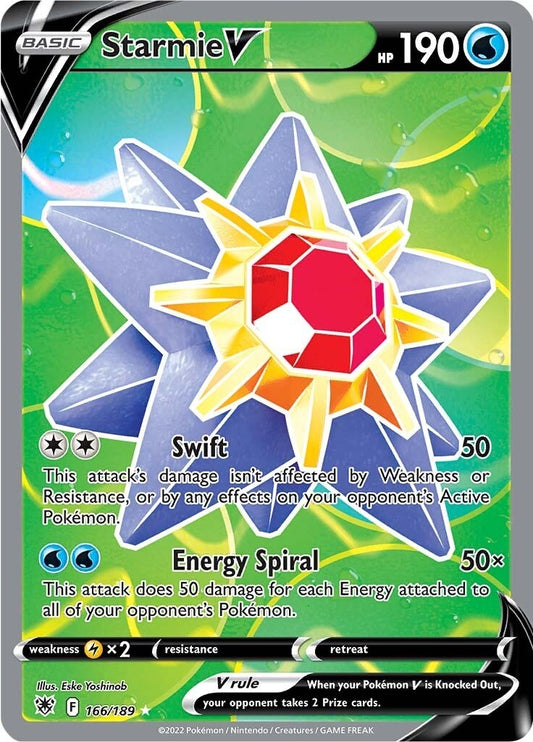 Image for Starmie V (Full Art) (166/189) - Pokemon