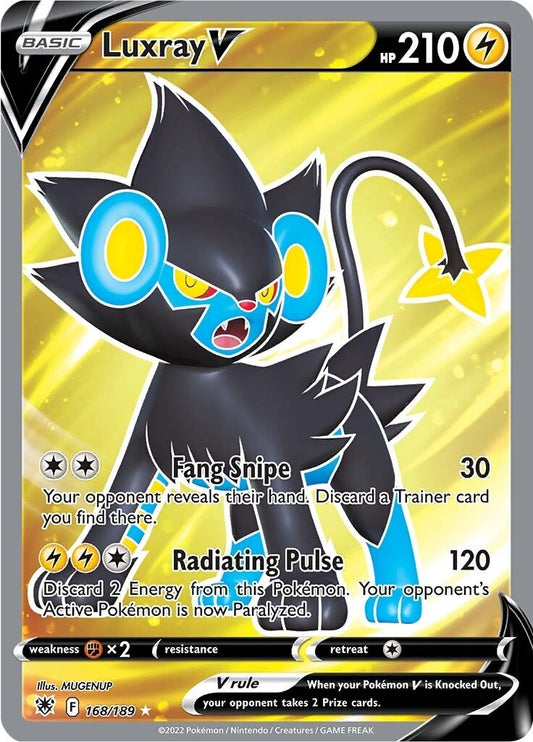 Image for Luxray V (Full Art) (168/189) - Pokemon