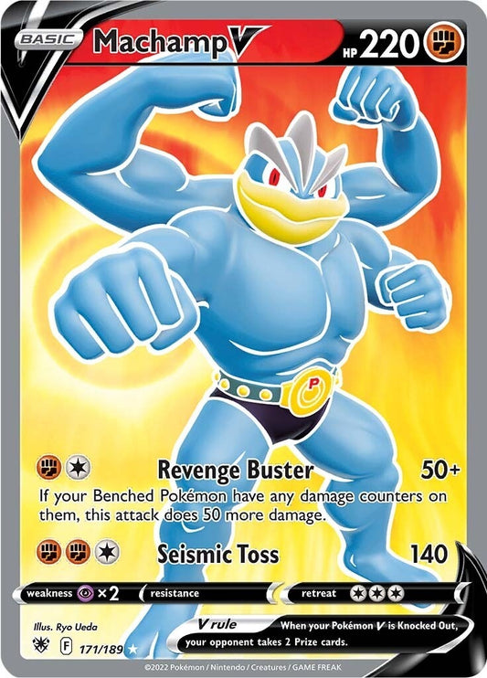 Image for Machamp V (Full Art) (171/189) - Pokemon