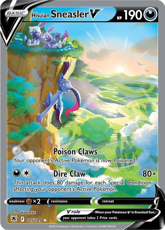 Image for Hisuian Sneasler V (Alternate Full Art) (175/189) - Pokemon