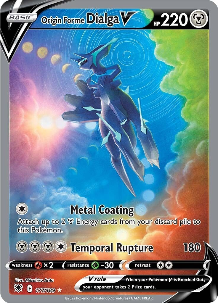 Image for Origin Forme Dialga V (Alternate Full Art) (177/189) - Pokemon