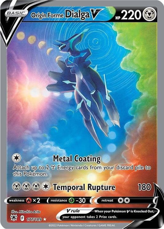 Image for Origin Forme Dialga V (Alternate Full Art) (177/189) - Pokemon