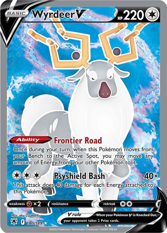 Image for Wyrdeer V (Full Art) (180/189) - Pokemon