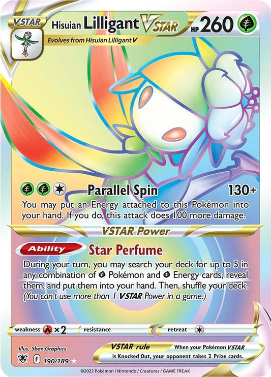 Image for Hisuian Lilligant VSTAR (Secret) (190/189) - Pokemon