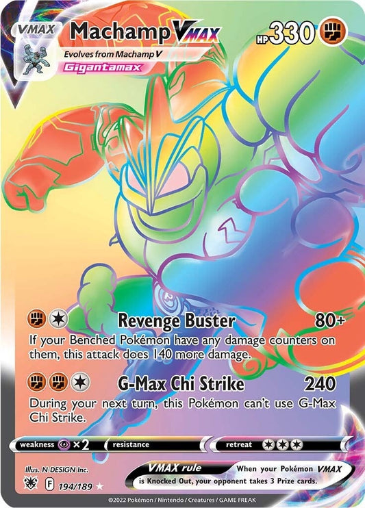 Image for Machamp VMAX (Secret) (194/189) - Pokemon
