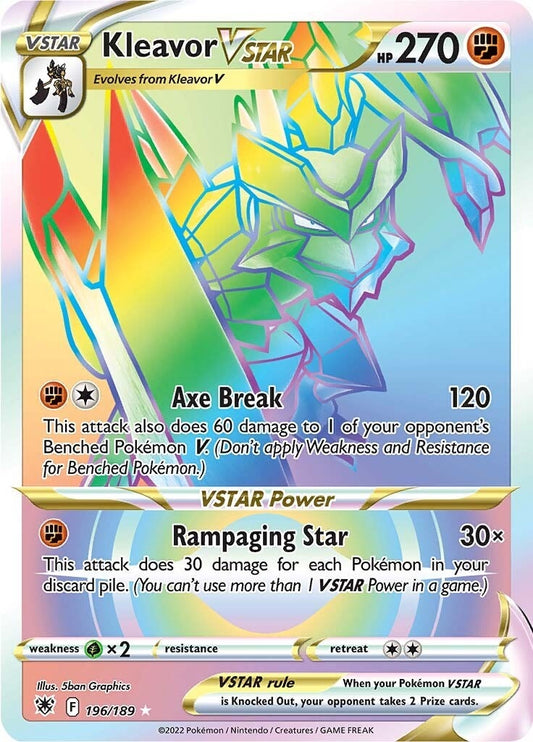 Image for Kleavor VSTAR (Secret) (196/189) - Pokemon