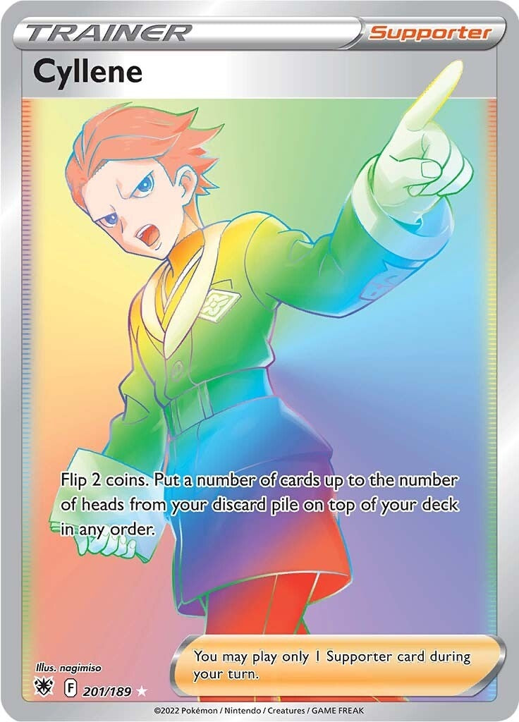 Image for Cyllene (Secret) (201/189) - Pokemon