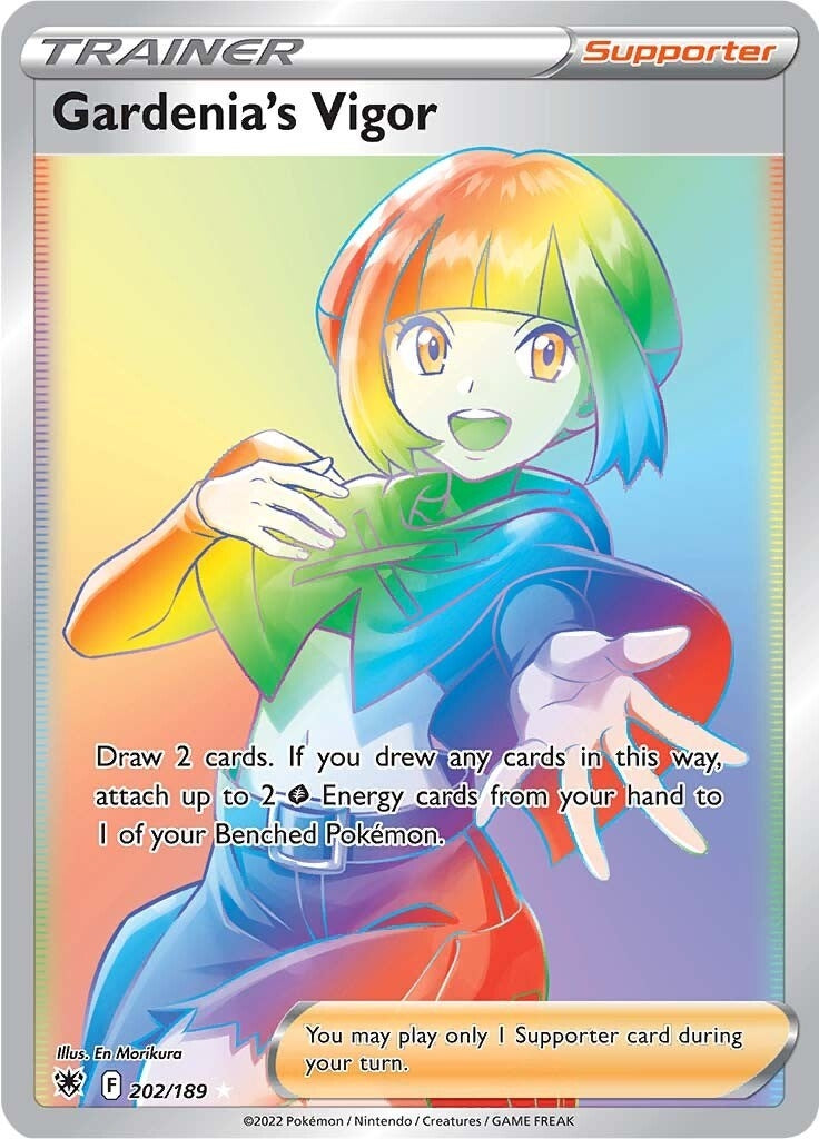 Image for Gardenia's Vigor (Secret) (202/189) - Pokemon