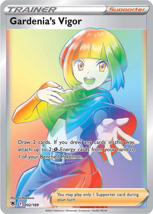 Image for Gardenia's Vigor (Secret) (202/189) - Pokemon