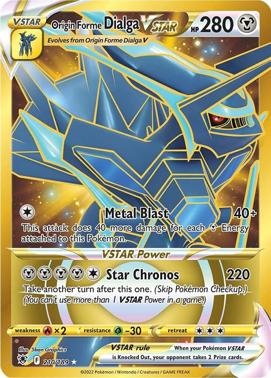 Image for Origin Forme Dialga VSTAR - 210/189 (Secret) (210/189) - Pokemon