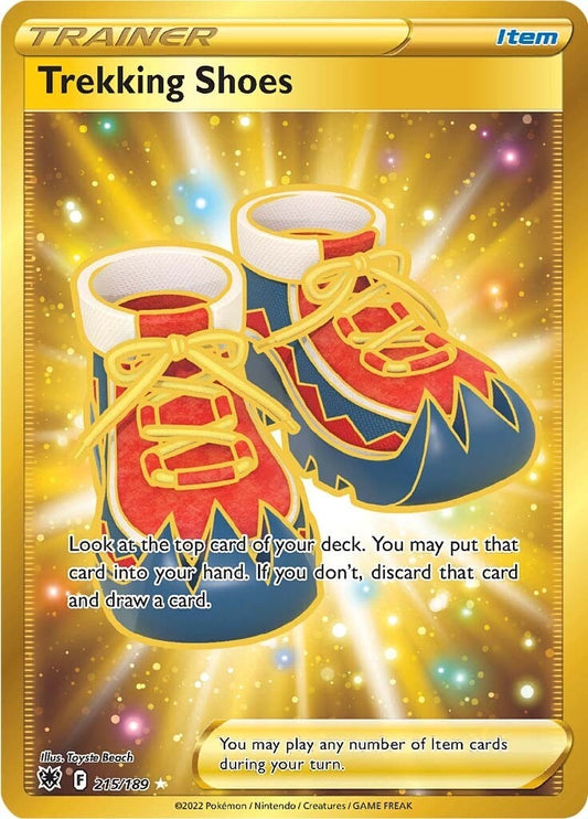Image for Trekking Shoes (Secret) (215/189) - Pokemon