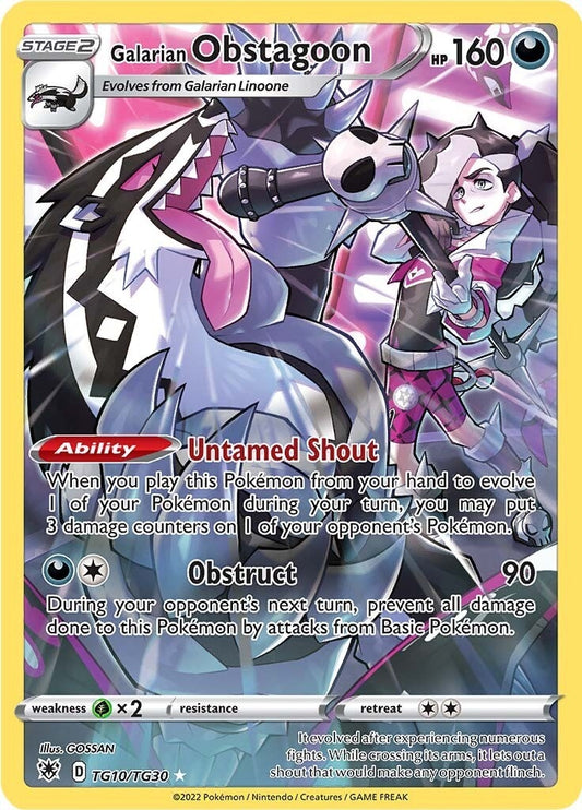 Image for Galarian Obstagoon (TG10/TG30) - Pokemon