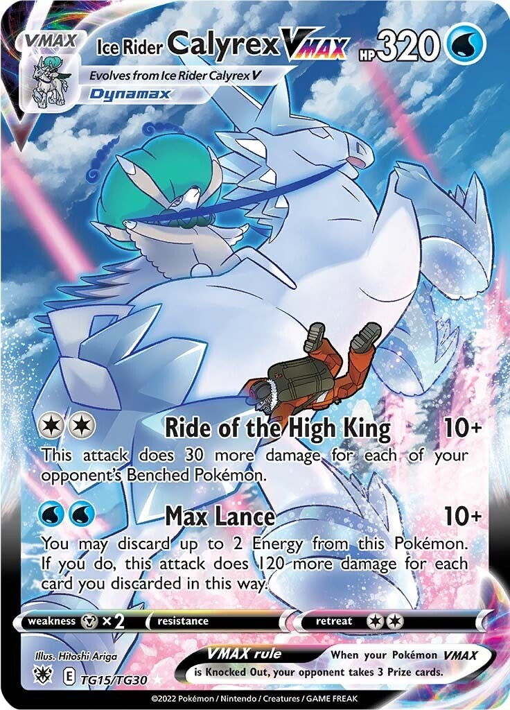 Image for Ice Rider Calyrex VMAX (TG15/TG30) - Pokemon