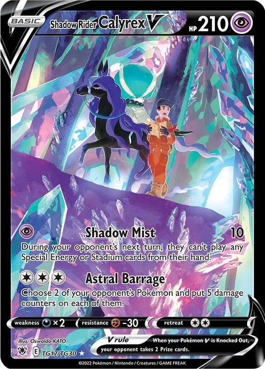 Image for Shadow Rider Calyrex V (TG17/TG30) - Pokemon