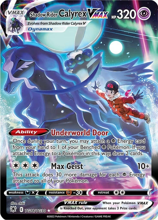 Image for Shadow Rider Calyrex VMAX (TG18/TG30) - Pokemon