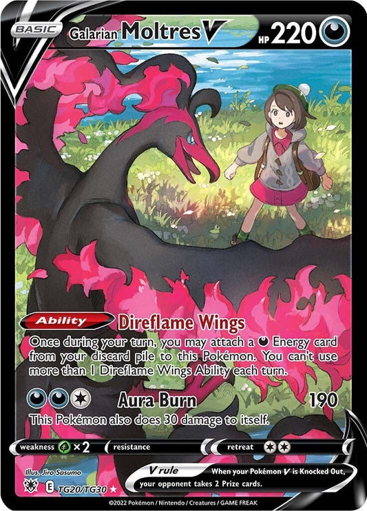 Image for Galarian Moltres V (TG20/TG30) - Pokemon